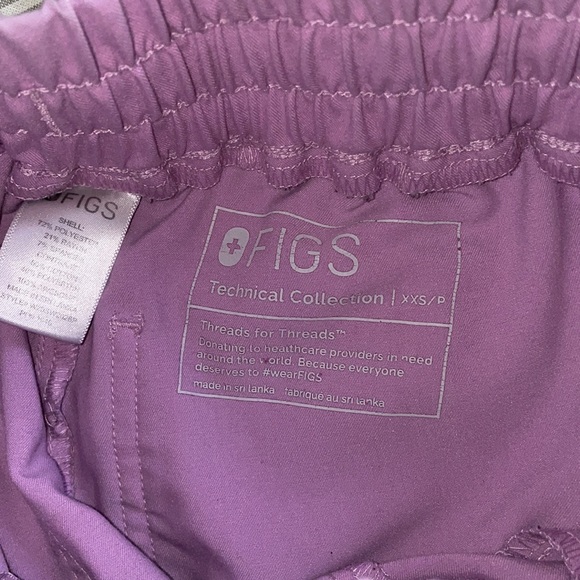 FIGS Dusk High Waisted Zamora Joggers and Catarina Top XXS / XXS/P - Picture 3 of 8